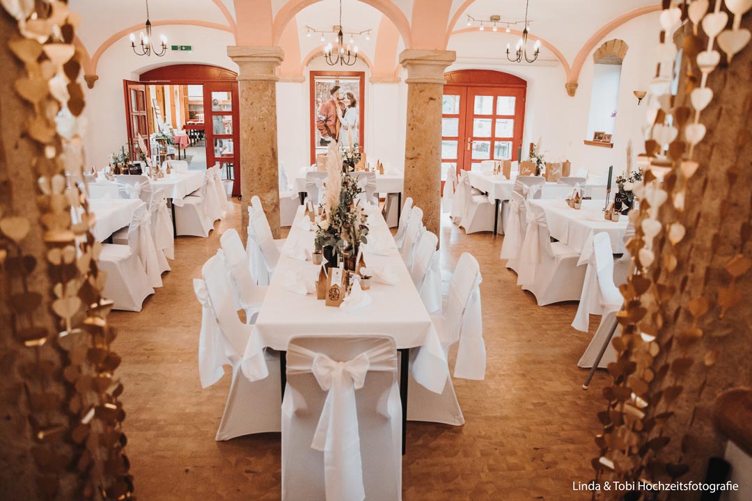 Blumen Hochzeit Erzgebirge - Blüten-"Küche" Olbernhau - Raumschmuck zur Hochzeit