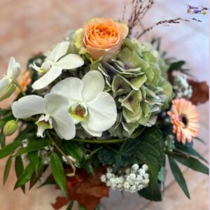 Blumenstrauß klein - Blumenladen Olbernhau - Foto eines pastellfarbenen Blumen-Strausses z.B. zum Geburtstag